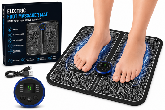 Foot Massagers for Pain and Circulation, Electric Foot Massager Mat