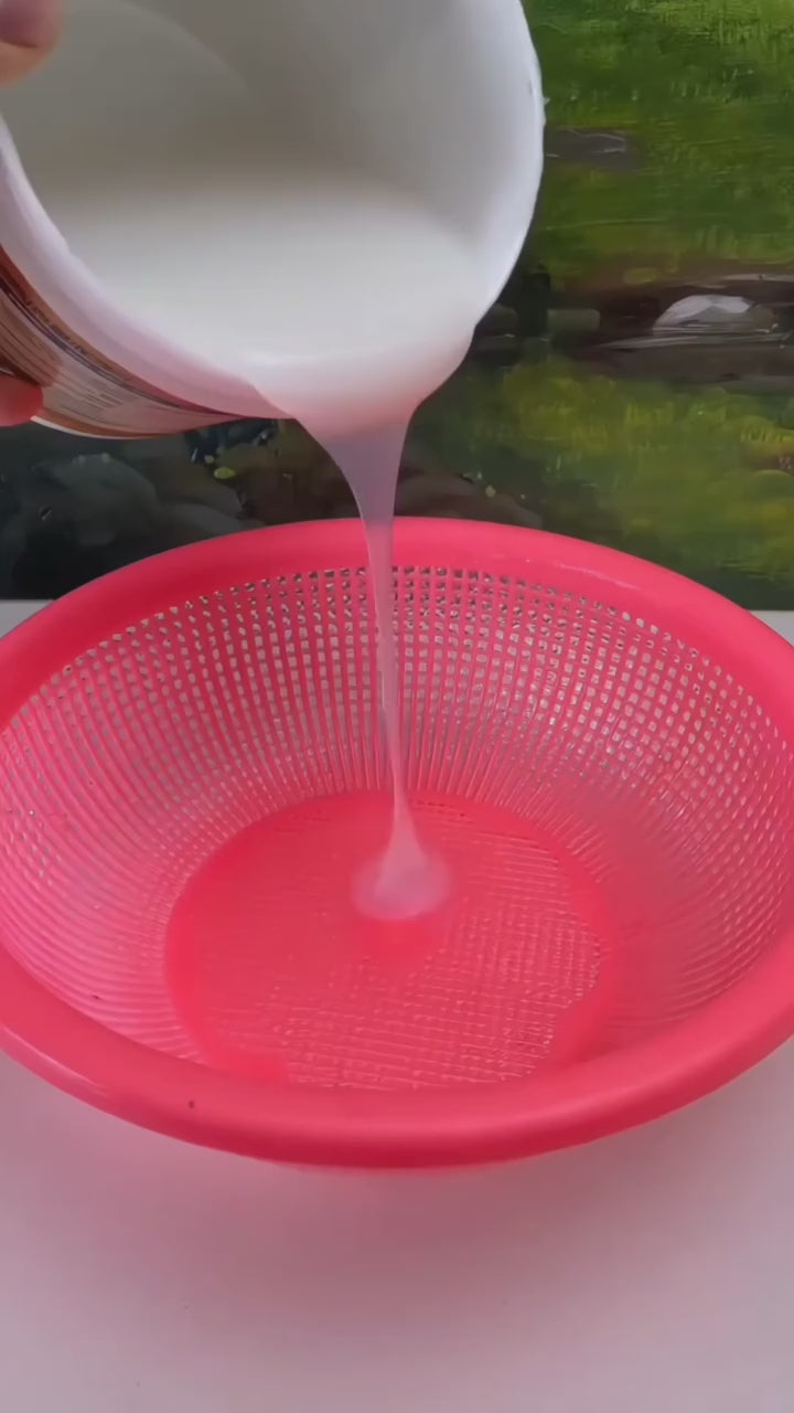 Video demonstrating transparent waterproof coating being applied with LeakGuard sealant and brush.